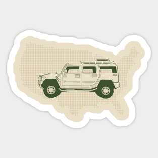 Overland Ultimo 'Merica Sticker